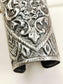 Vihari Silver Oxidized Men's Bracelet