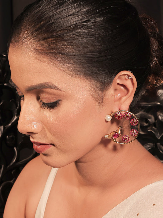 Yashni Ruby Boutique Earring