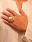 Deepa Golden Tribal Finger Ring