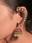 Krishna R&G Kundan Jhumki With Chain