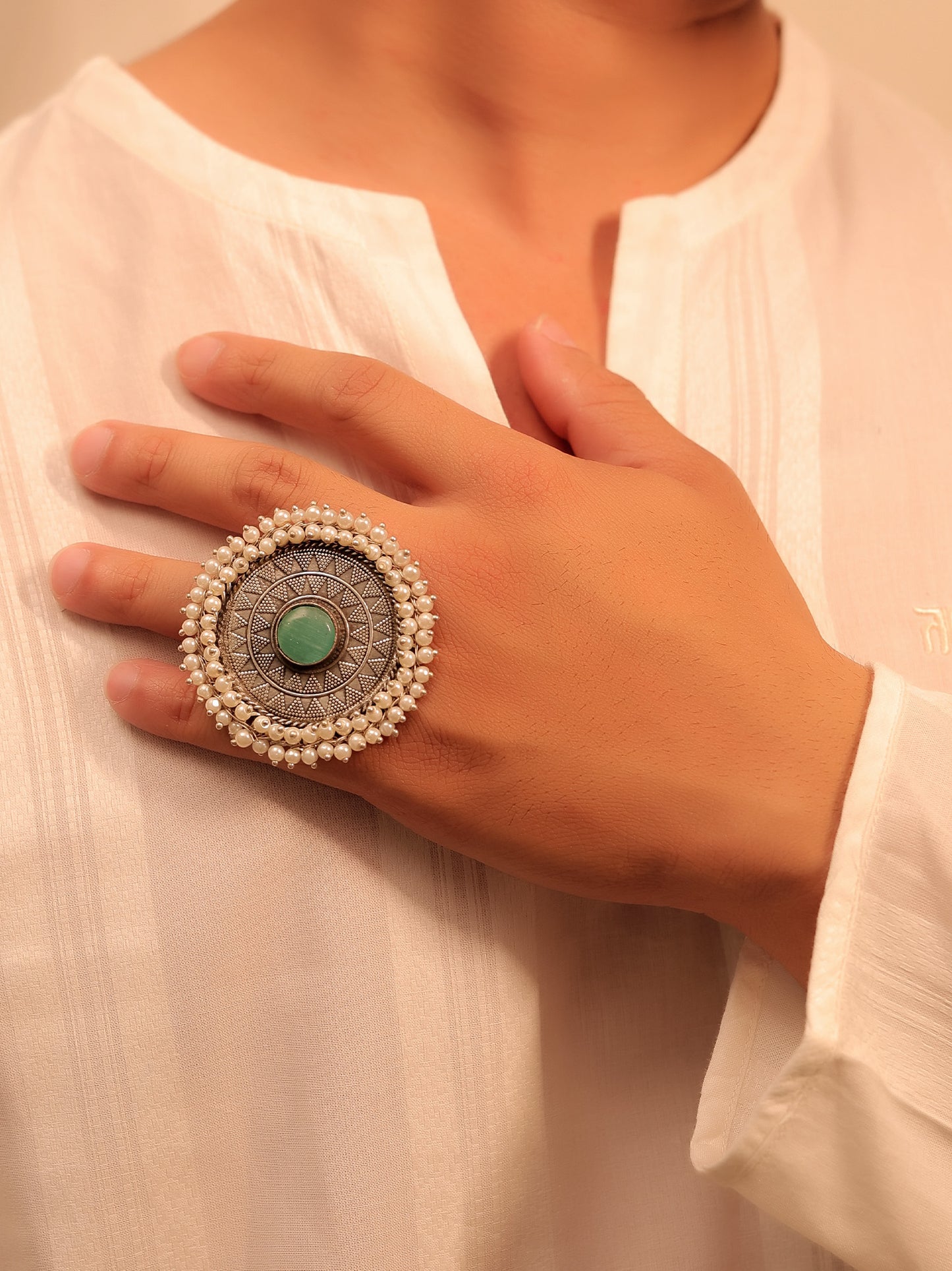 Amiyal Firozi Men's Finger Ring