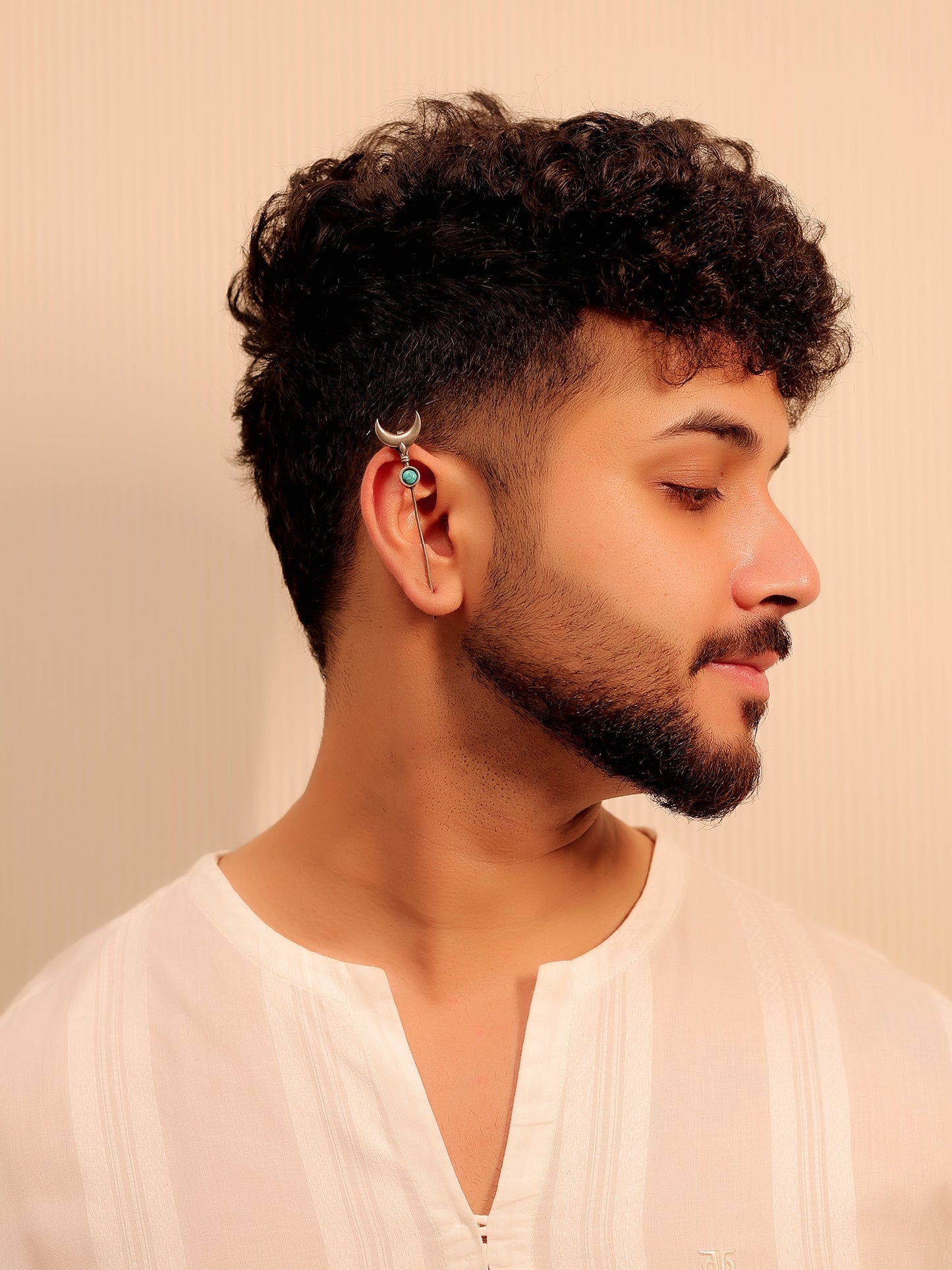 Krishav Firozi Men's Earcuff