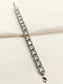 Vaishali American Diamond Silver Plated Bracelet