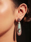 Khyati Diamond Work Light Green Victorian Earrings