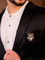 Avi Ruby Men's Brooch