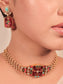 Siddhi Multi Colour Kundan Choker Set