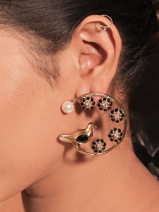Sri Black Boutique Earring