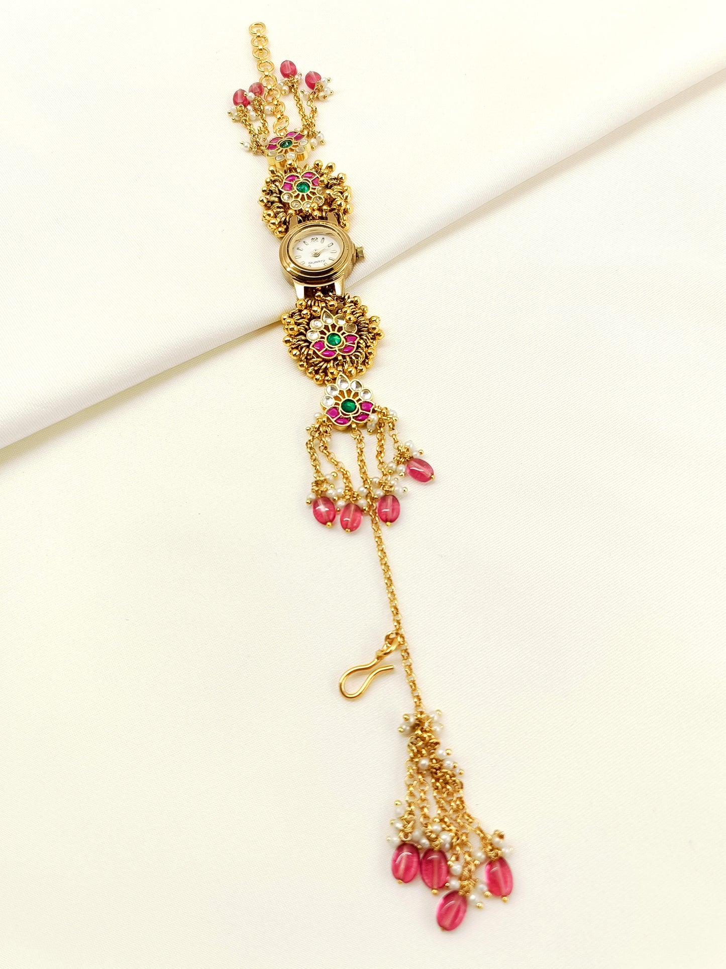 Ishmeen's Paachi Kundan Watch