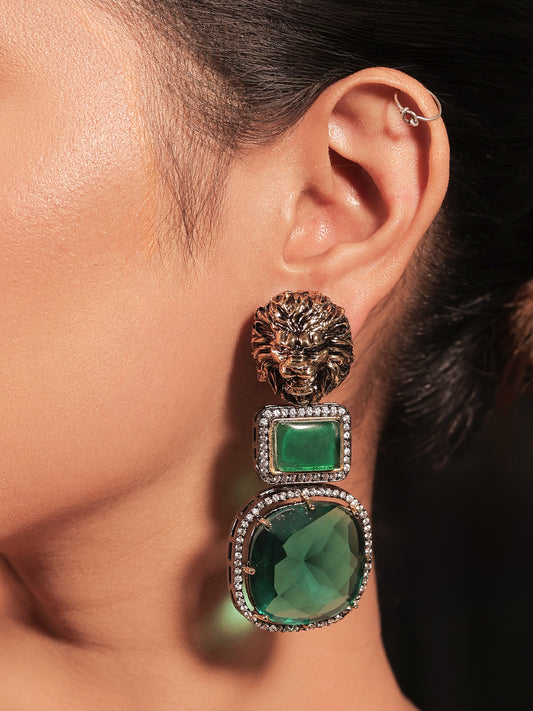 Parini Green Victorian Earrings