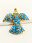 Shaurman Firozi Men's Eagle Collar Brooch