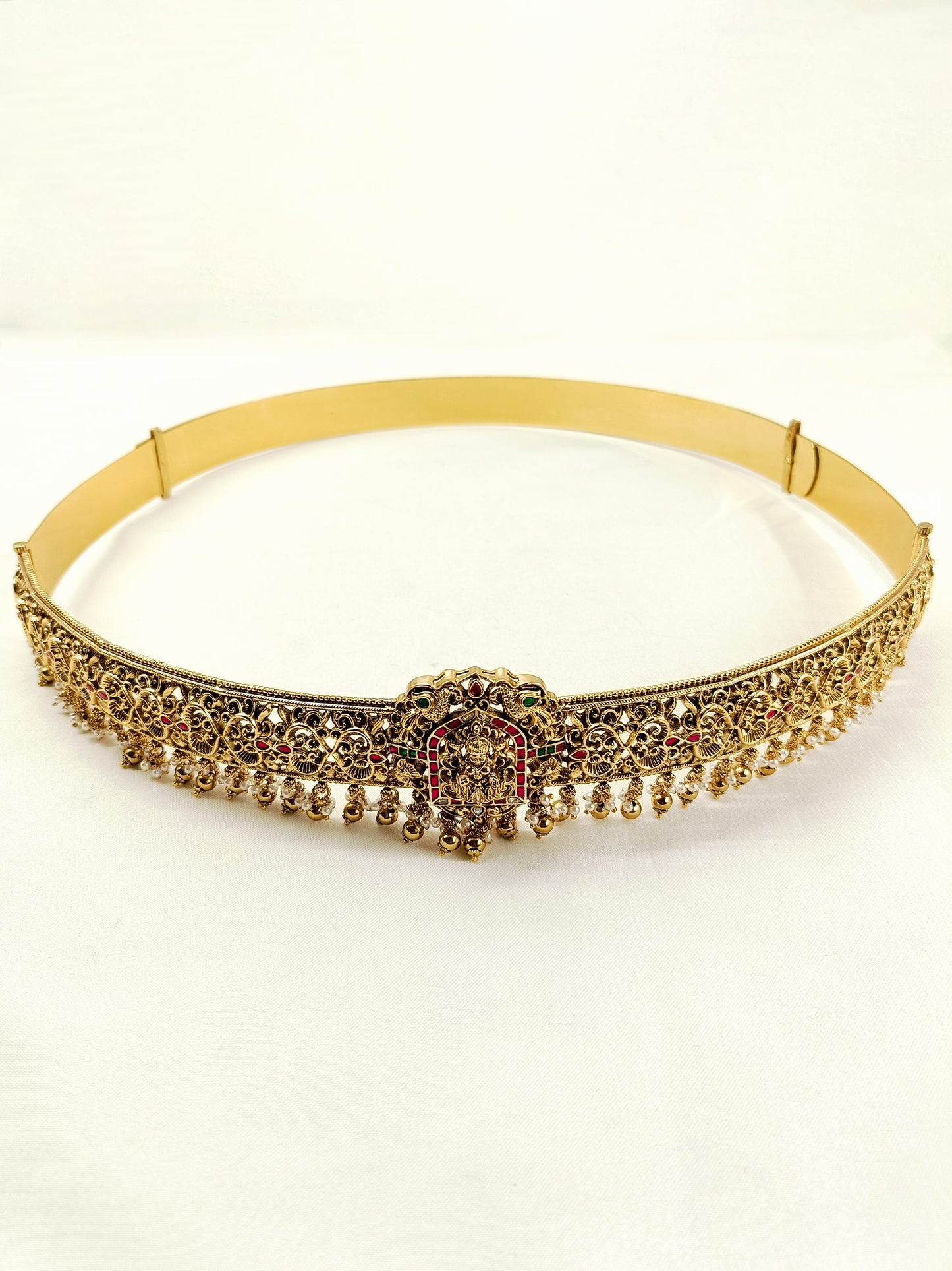 Daliha Plain Antique Waist Belt/kamar Bandh