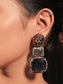 Kallie Navy Blue Victorian Earrings