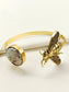 Sourya Apis Baroque Pearl Bee Men's Bracelet