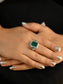 Adeeva Emerlad American Diamond Finger Ring