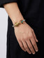 Hrithik Dual-Tone Ganesha Men's Bracelet