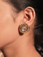 Khushboo White Stone Gold Plated Kundan Tops