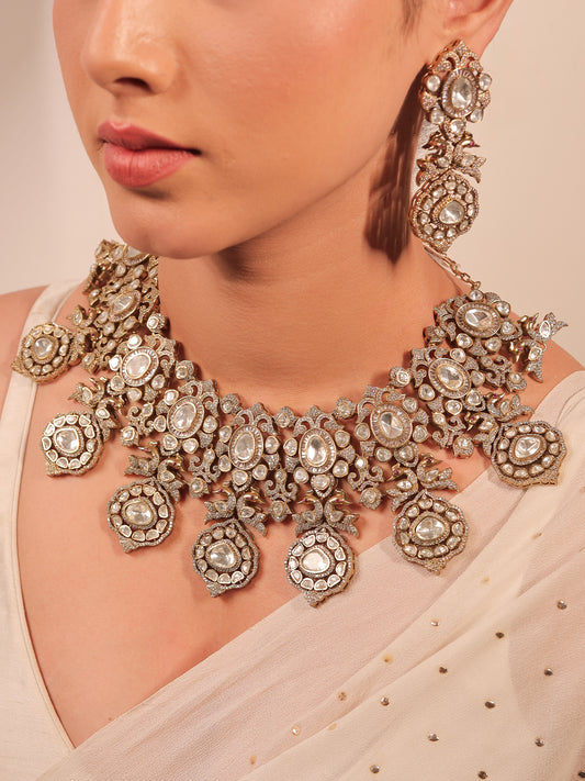 Yogya Polki Necklace Set