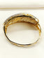 Vina Off White Beads Gold Plated American Daimond Bracelet