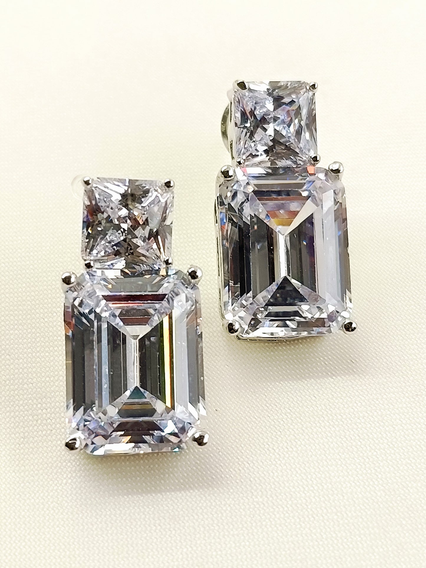 Rohini White American Diamond Tops