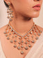 Supriya White Kundan Necklace Set