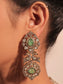 Suhina Mint Green Polki Necklace Set