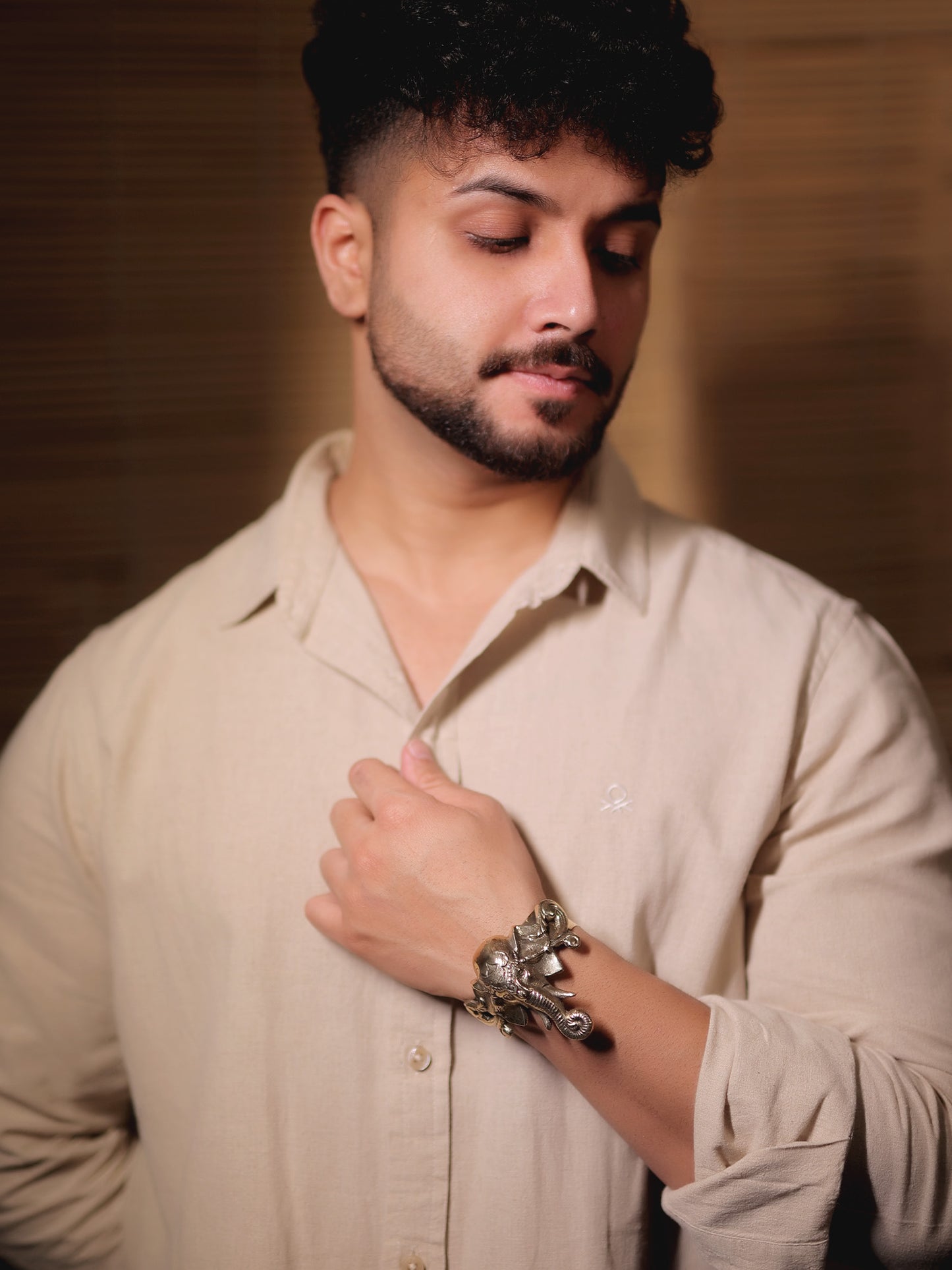 Gannu Ji Golden Men's Bracelet