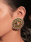 Citra Green kundan Tops