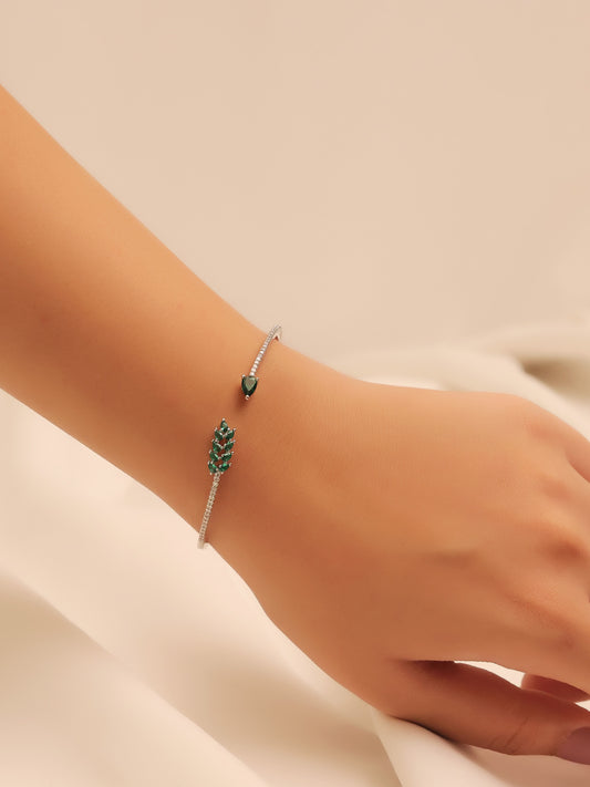 Zoe Green American Diamond Bracelet