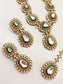 Sunidhi Green Polki Necklace Set