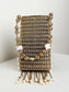 Veeksha Golden Mobile Pouch