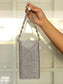 Sejal Silver Mobile Pouch