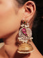 Inara Majenta Boutique Jhumki