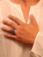 Adrian Blue Men's Finger Ring