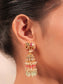 Aagamya Multi Colour Long Kundan Set