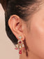 Dhanshika Ruby Kundan Necklace Set