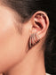 Deepanshi White American Diamond Earcuffs