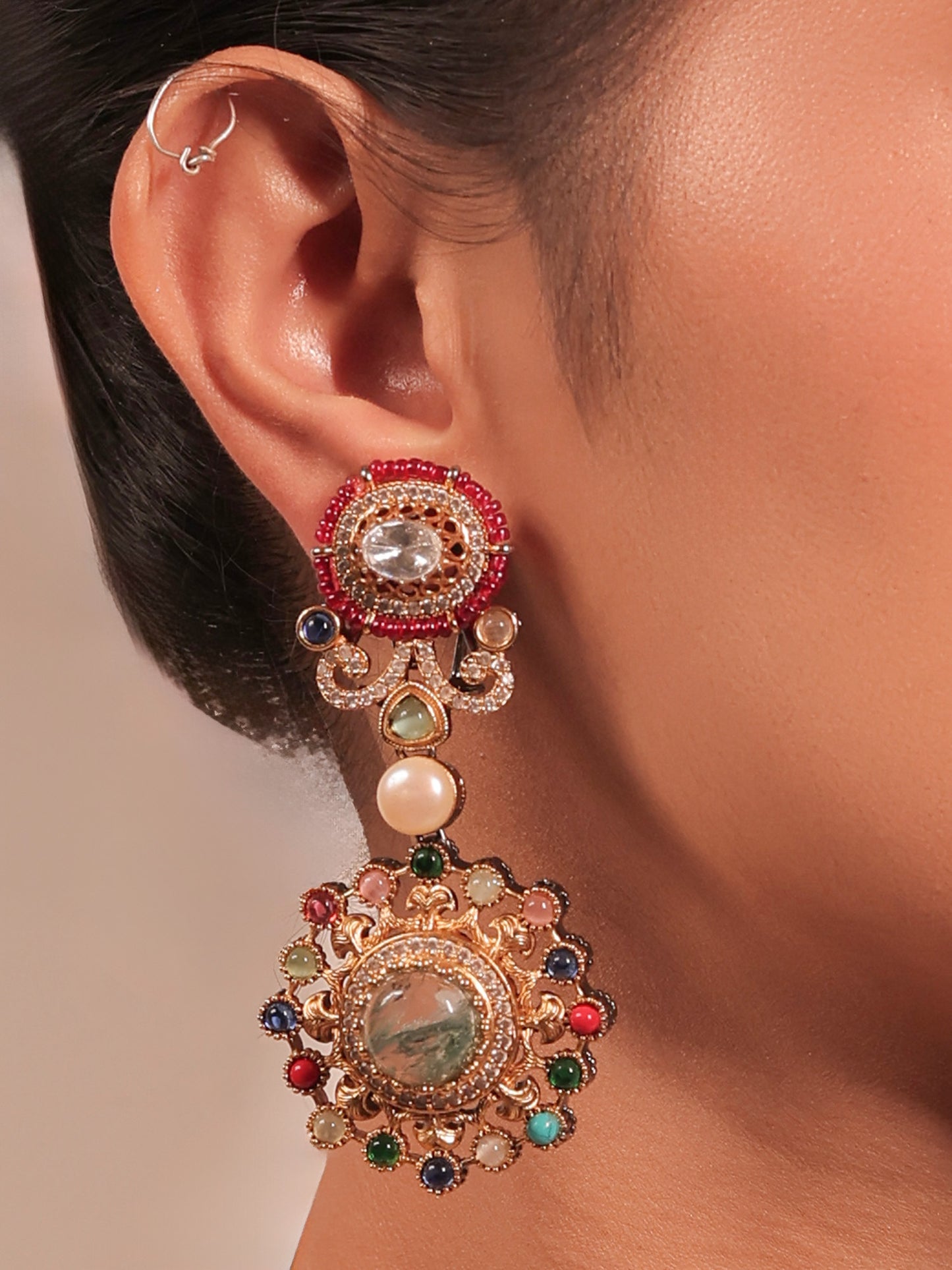 Lajwany Multi Colour Boutique Necklace Set