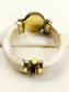 Harshiy White Camelbone Openable Men's Bracelet