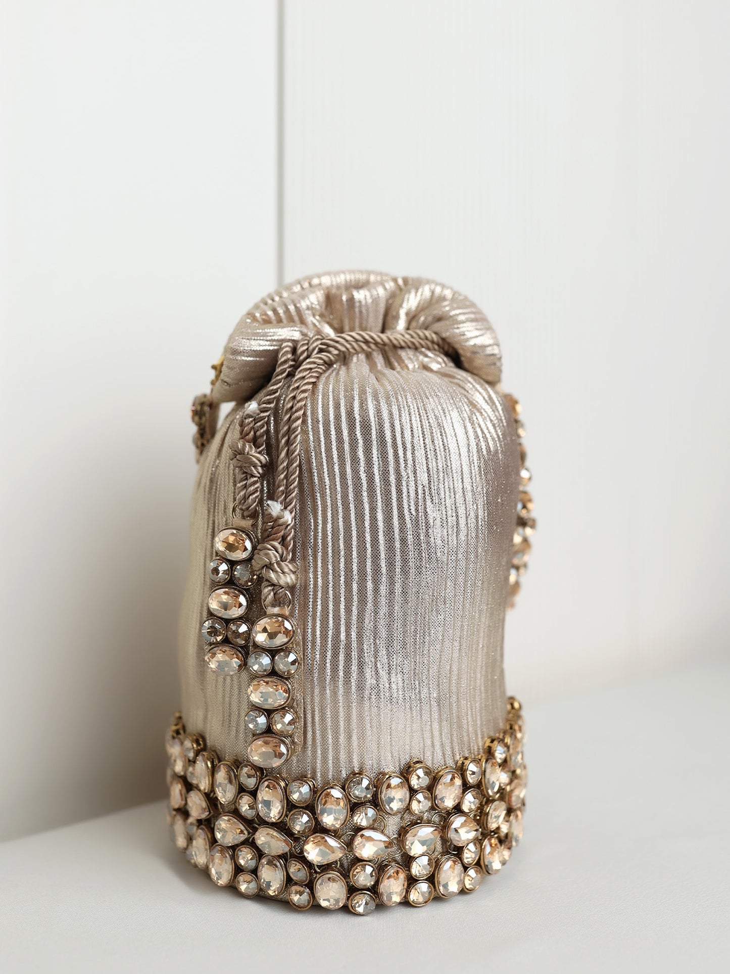 Yohani Golden Potli Bag