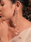 Madhulata Pink Kundan Earrings