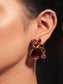 Elise Rose Pink Boutique Earrings