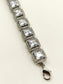 Vaishali American Diamond Silver Plated Bracelet