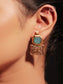 Riya Sky Blue Boutique Earrings