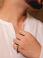 Dev Golden Men's Finger Ring