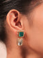 Pahaani Green Kundan Choker Set
