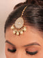 Omisha White Kundan Necklace Set