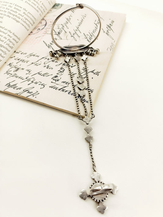 Aarna Multi Colour Oxidized Hathphool
