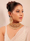 Dawn White Paachi Kundan Choker Set