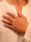 Aathirai Firozi Men's Finger Ring
