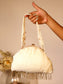 Shezana Cream Potli Bag